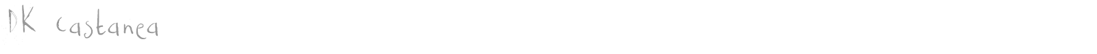 DK Castanea font preview